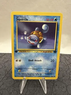 Squirtle 68/82 Team Rocket 1st Edition Pokemon TCG WOTC Vintage - Image 1