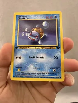 Squirtle 68/82 Team Rocket 1st Edition Pokemon TCG WOTC Vintage - Image 3