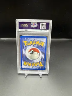Pokemon 2000 Gym Challenge #8 Giovanni's Persian Holo 1st Edition PSA 8 - Image 2