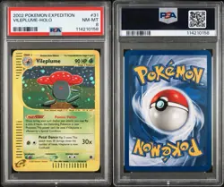 2002 POKEMON EXPEDITION #31 VILEPLUME-HOLO - Image 3