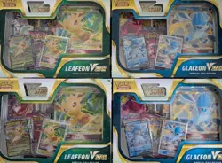Pokemon 2x Leafeon + 2x Glaceon VSTAR Special Collection NEW SEALED - Image 1