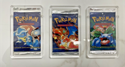 Pokemon Base Set Booster Pack - Art set - Venusaur Charizard Blastoise - Image 1