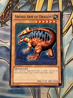 Sword Arm of Dragon LCJW-EN146 X 1 Common 1st Ed Yugioh NM - Image 1