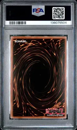 2003 Yu-Gi-Oh! Lava Golem Pharaonic Guardian PGD 1st Edition Secret Rare PSA 9 - Image 2