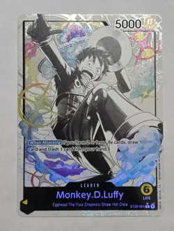 Monkey.D.Luffy (001) (Parallel) ST29-001 Starter Deck 29: Egghead Foil - English - Image 1
