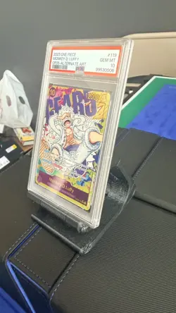 2023 One Piece Monkey.D.Luffy Alt Art OP05-119 Awakening of the New Era PSA 10 - Image 2