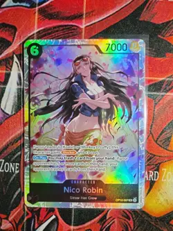 Nico Robin OP12-087 One Piece Legacy of the Master Foil ENGLISH SR - Image 1