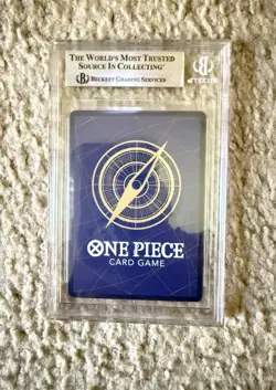 2024 One Piece Roronoa Zoro OP06-118 SEC Wings of the Captain BGS 9 - Image 2