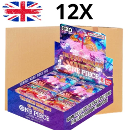 One Piece - OP14 - Booster Box Case - 12x Boxes - English - PRE ORDER UK - - Image 1