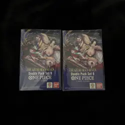 One Piece TCG: Double Pack Set 9 The Azure Sea's Seven - FACTORY SEALED! Lot-2 - Image 1