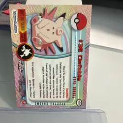 Topps Chrome: Spectra Pokemon Clefable Card #36 - Image 2