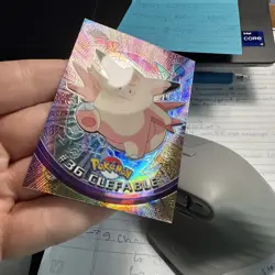 Topps Chrome: Spectra Pokemon Clefable Card #36 - Image 3