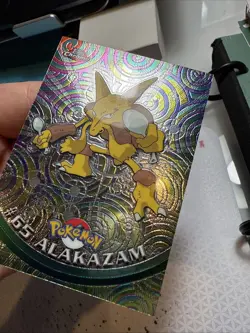Pokemon #65 Alakazam Card Foil Holo Topps Chrome 2000 TV Animation Series 1 - Image 3
