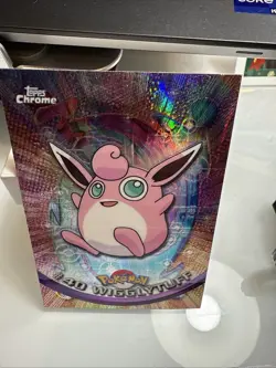 Pokemon Card - 2000 Topps Chrome Series 1 Wigglytuff #40 Holo Foil - Image 1