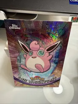 Pokemon Card - 2000 Topps Chrome Series 1 Wigglytuff #40 Holo Foil - Image 2