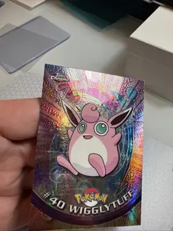 Pokemon Card - 2000 Topps Chrome Series 1 Wigglytuff #40 Holo Foil - Image 4