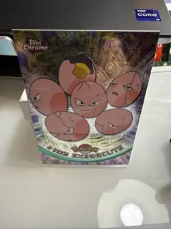 Pokemon #102 Exeggcute Card Topps Chrome 2000 TV Animation Edition - Image 1