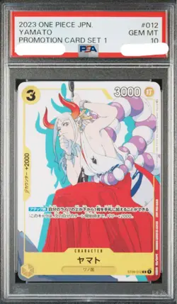 PSA 10 One Piece Card Yamato Matching Battle ST09-012 Promotion JAPANESE - Image 1