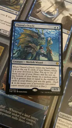 Thassa's Oracle NM Theros Beyond Death Magic the Gathering Card - Image 1