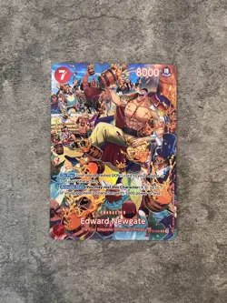 One Piece Card Game Edward Newgate ST15-002 / OP10 SP Alternative Art - English - Image 1