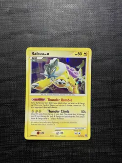 RAIKOU 16/132 Secret Wonders holo rare Pokemon TCG card Cosmos Holo LP/NM - Image 2