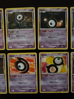 Unown Pokemon Card Lot in Excellent Condition Vintage - Image 3