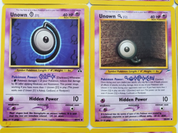Lot of 12 Unown Vintage Cards LP/MP Pokemon TCG - Image 4