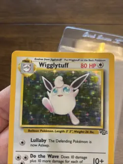 Wigglytuff 16/64 Holo Card Rare Jungle Unlimited Pokemon TCG 1999 WOTC NM WOW - Image 2