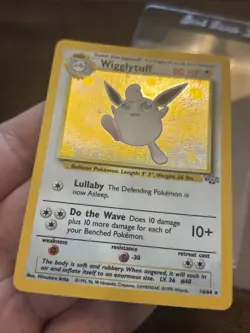 Wigglytuff 16/64 Holo Card Rare Jungle Unlimited Pokemon TCG 1999 WOTC NM WOW - Image 4
