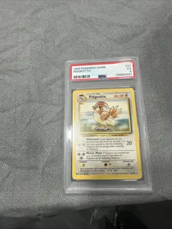 Pokemon TCG Pidgeotto Base Set, Unlimited Rare Card 22/102 Psa 5 - Image 1