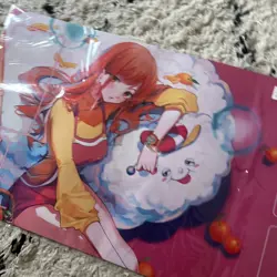 One Piece Official Nami & Zeus Playmat No Card BANDAI CARD GAMES Fest Japan - Image 2