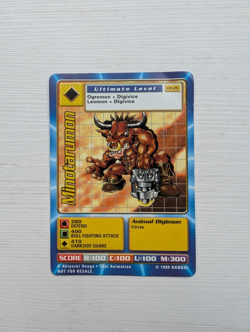 Digimon Minotarumon CP-15 - 1999 - Bandai Trading Card - Image 1