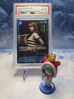 PSA 10 Nami P-053 LIVE ACTION PROMO One Piece Card Game ENGLISH - Image 1
