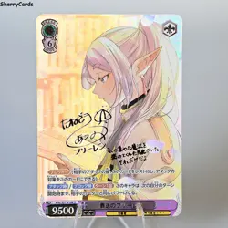 2×Frieren Beyond Journey's End Doujin Card Goddess Stroy Waifu Custom Holo - Image 2