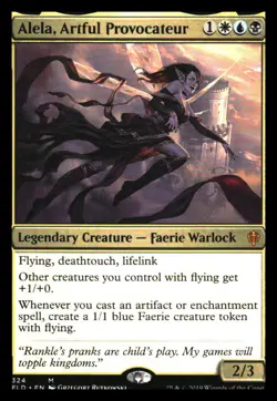 Alela, Artful Provocateur Mystery 2 *Mythic Relics* NM+ - Image 1