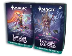 Mtg Carte Magic Lorwyn Eclipsed Commander Deck Bundle (2 Decks) English Presale - Image 1