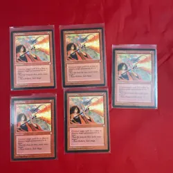 Magic: the Gathering Gathering Lot 5x Pyroblast/4x Ancestral Mask 636996769180 - Image 1