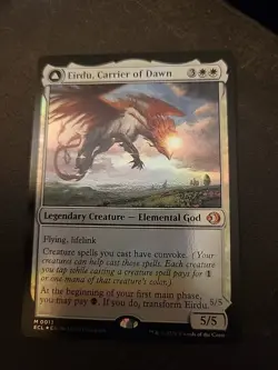 Eirdu, Carrier of Dawn // Isilu, Carrier of Twilight - Foil ECL NM MTG - Image 1