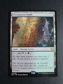 Overgrown Tomb Rare MTG Lorwyn Eclipsed - Image 1