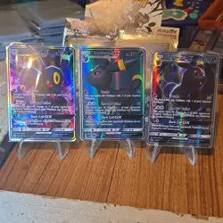 Pokemon Umbreon GX Holo Promo Card Lot SM36 80/149 142/149 English TCG - Image 1