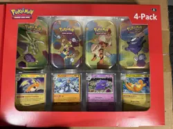 Pokemon TCG Scarlet & Violet 151 Mini Tin 4-Pack Lot 2 Sam’s Club Sealed - Image 3