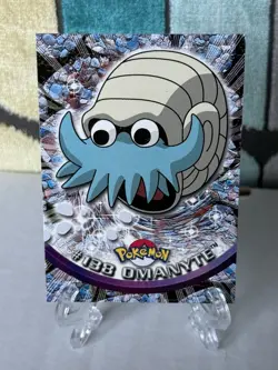 2000 Topps Pokemon TV Animation Edition Series 3 Non Holo #138 Omanyte - Image 1