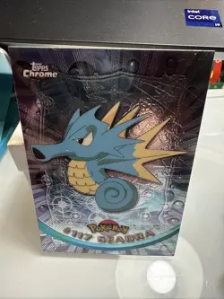2000 Topps Chrome Pokemon TV Animation Edition Series 2 Foil #117 Seadra - Image 1