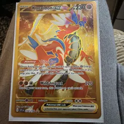 Pokemon TCG Koraidon EX Gold And Miraidon Sv01 Bundle - Image 1