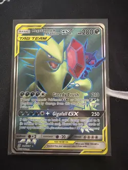 Pokemon TCG Mega Sableye & Tyranitar Tag Team GX Unified Minds 225/236 Full Art - Image 1