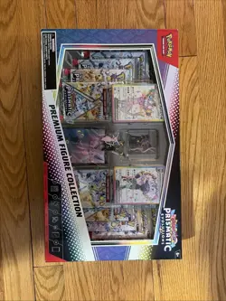 Pokemon TCG: Prismatic Evolutions Premium Figure Collection Factory Sealed Box - Image 1