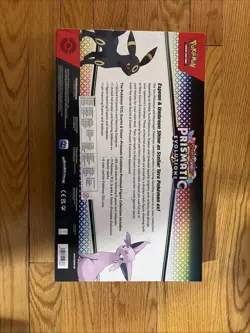 Pokemon TCG: Prismatic Evolutions Premium Figure Collection Factory Sealed Box - Image 3