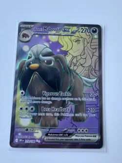 Arvens Mabosstiff EX 218/182 Pokemon TCG Destined Rivals - Image 1