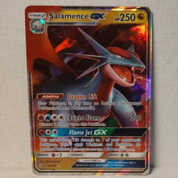 Salamence GX 44/70 Ultra Rare Dragon Majesty Pokemon TCG Near Mint / Mint - Image 1