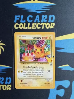 Birthday Pikachu Holo 24 Celebrations Classic Collection Pokemon 2021 NM - Image 1